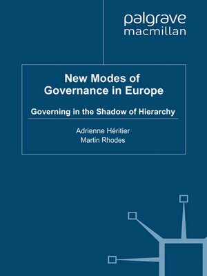 cover image of New Modes of Governance in Europe